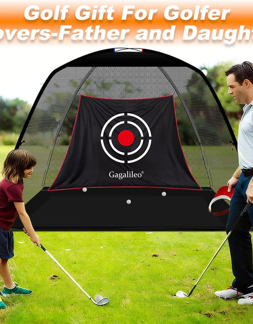 Load image into Gallery viewer, Golf Net,Golf Net Backyard Driving,Golf Driving Range,Golf Set Net,Heavy Duty Dome Golf Practice Net,Golf Practice Hitting Net,Quick Setup with Target Cloth and Carry Bag(Style Optional)
