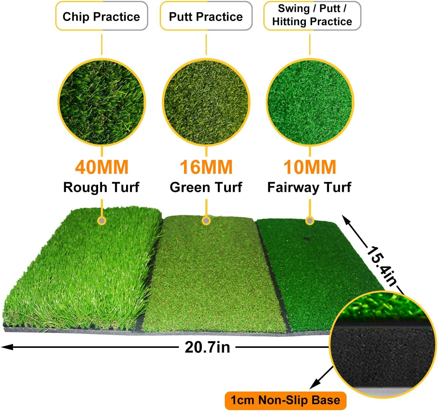Golf Net,Golf Net Backyard Driving,Golf Driving Range,Golf Set Net,Heavy Duty Dome Golf Practice Net,Golf Practice Hitting Net,Quick Setup with Target Cloth and Carry Bag(Style Optional)