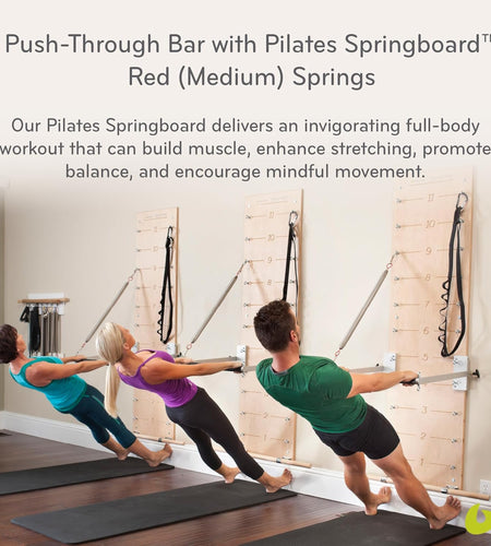 Pilates Springboard and Push-Through Bar