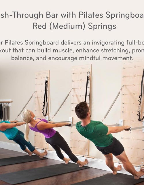 Load image into Gallery viewer, Pilates Springboard and Push-Through Bar
